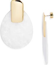 Nordstrom Oval Drop Earrings