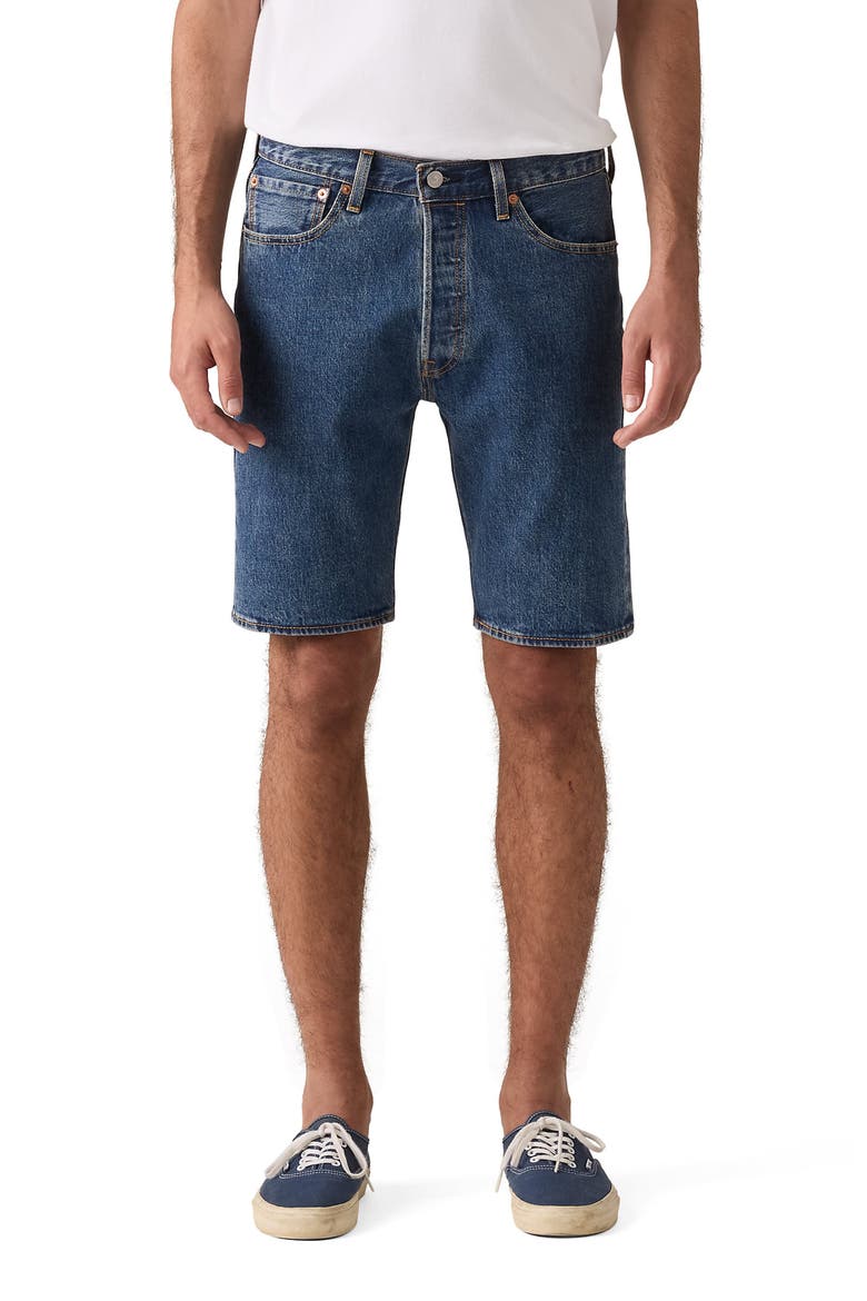 501® Original Denim Shorts, Main, color, INDIGO NATION SHORTS