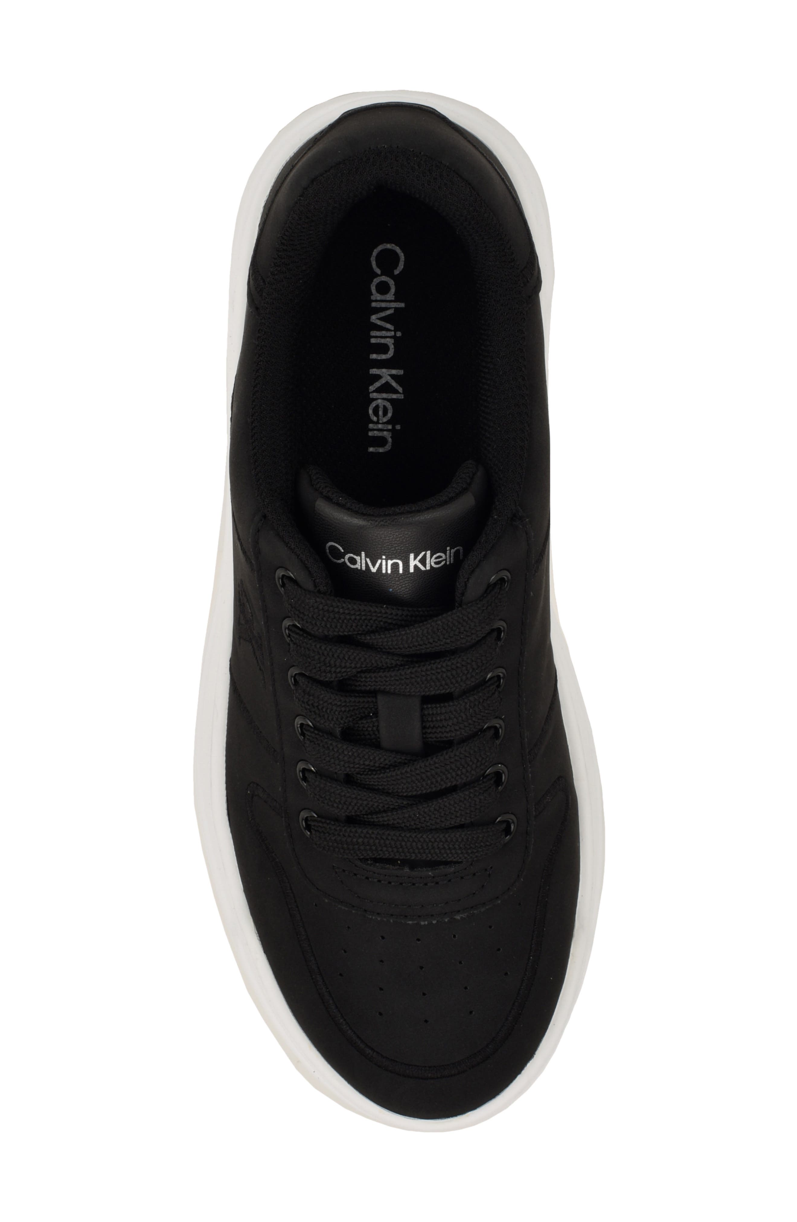 Calvin Klein Pozin Sneaker, Alternate, color, Black