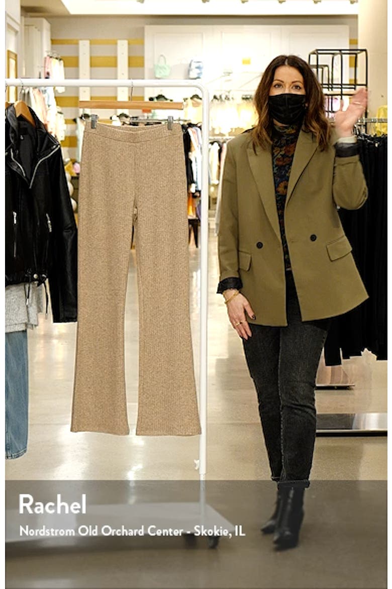 Rib Flare Leg Pants video