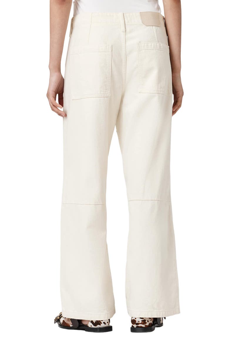 Tay Wide Leg Carpenter Jeans, Alternate, color, ECRU WHITE