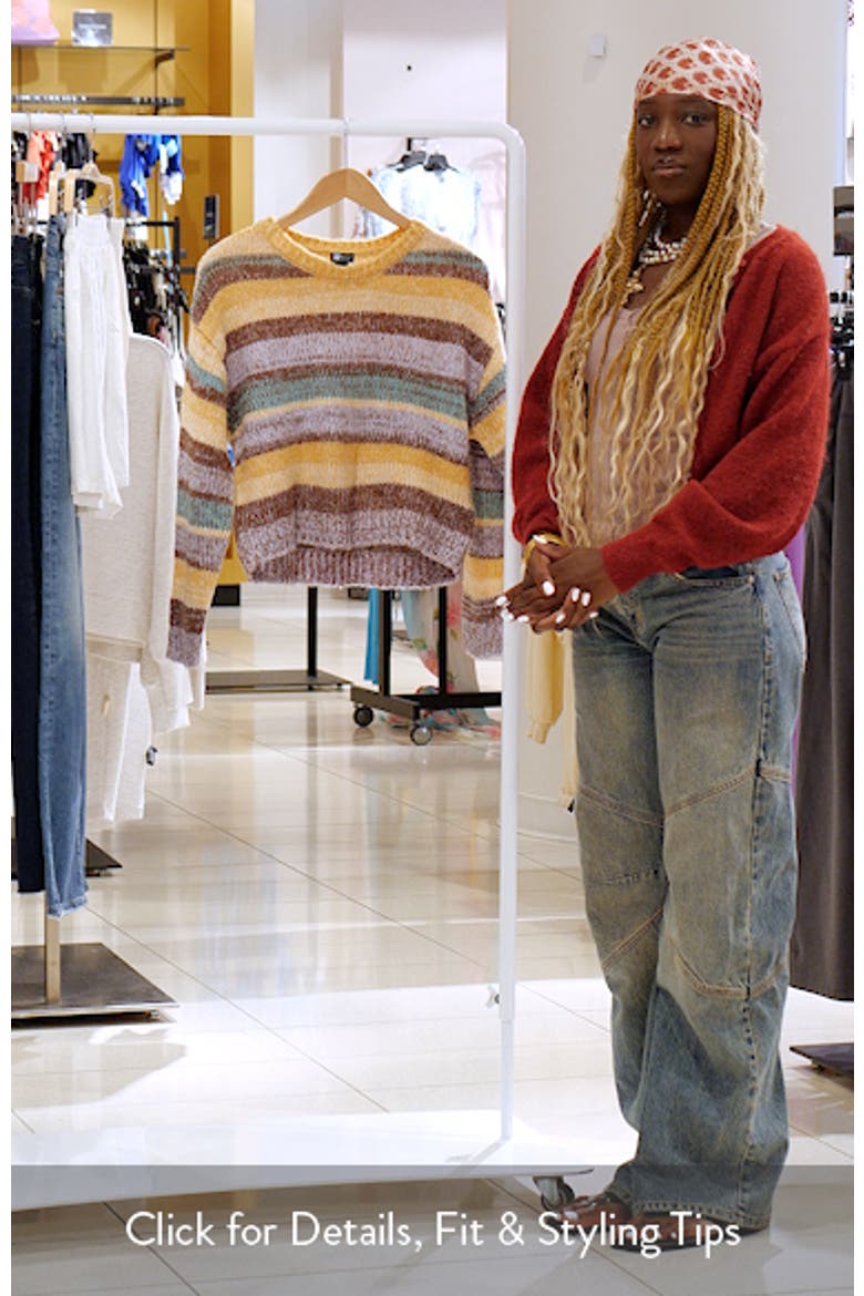 So Spaced Out Stripe Sweater video
