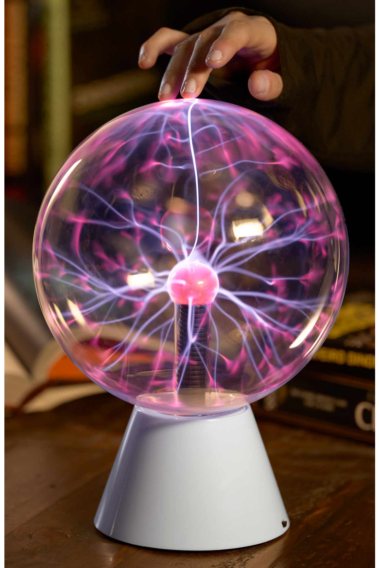 Tesla's Lamp Plasma Ball, Alternate, color, 8"