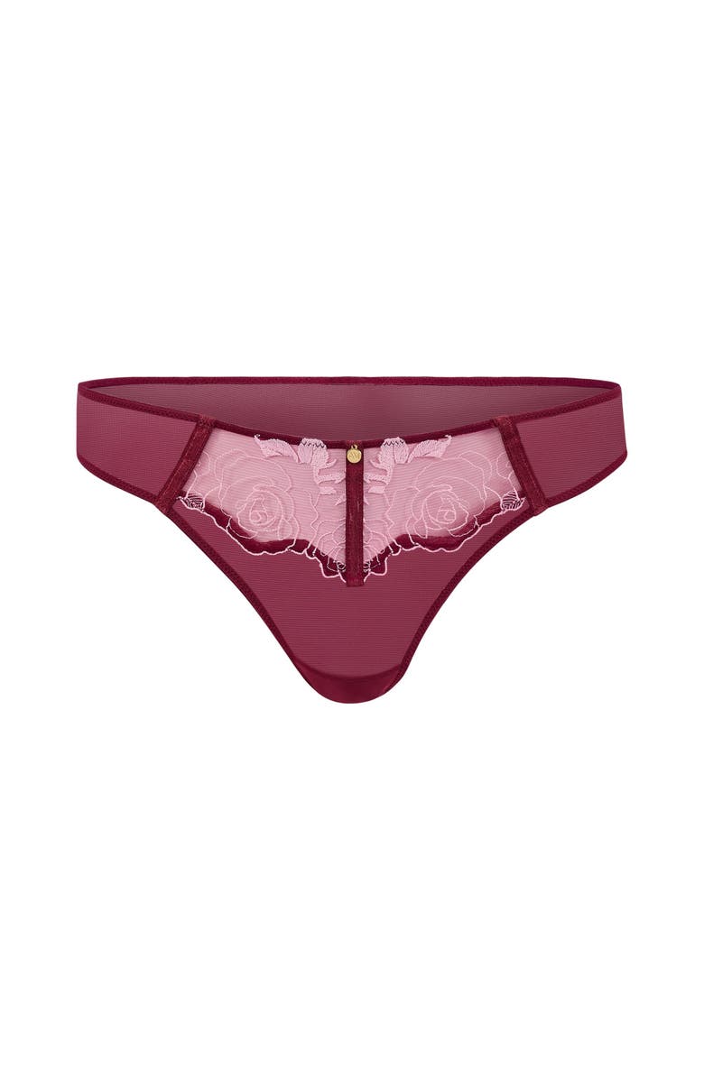 Adore Me Rosita Brazilian Panties, Alternate, color, Dark Purple