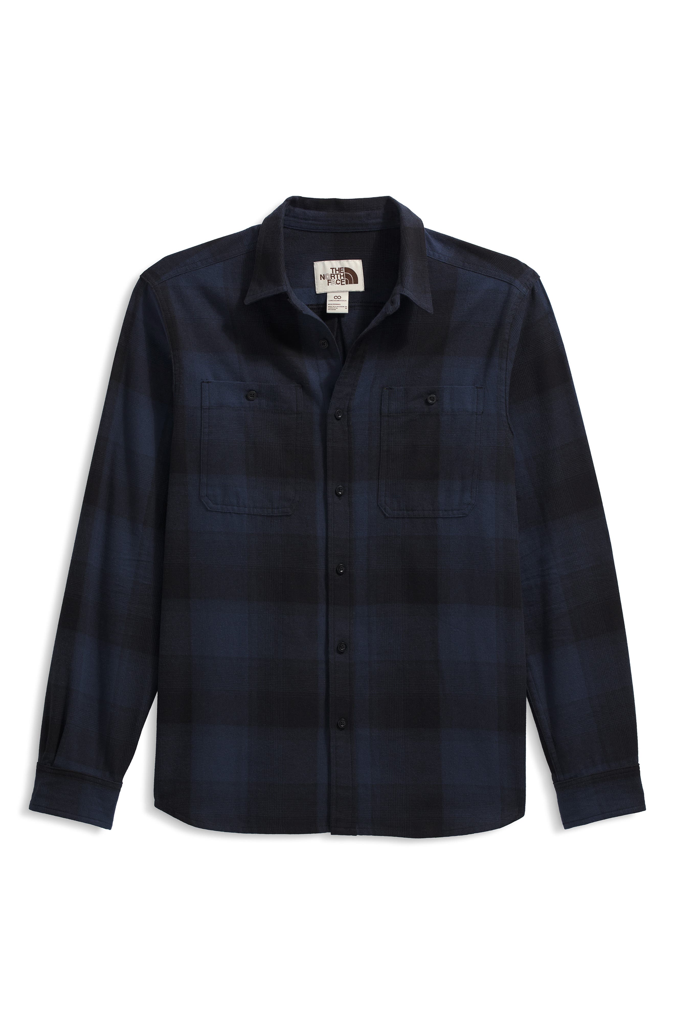 The North Face Men's Arroyo Flannel Shirt Blue Size L