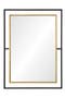 selected Mirror Black Antique Gold