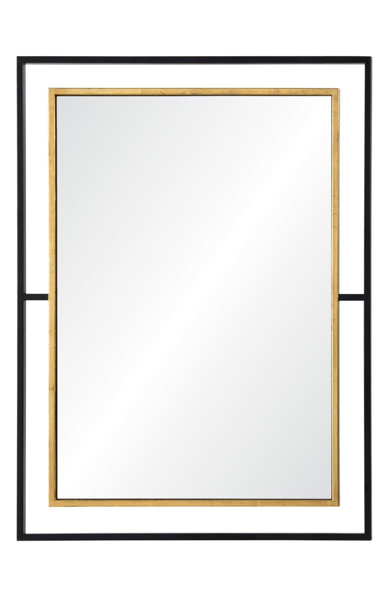 Renwil Gray Mirror, Main, color, Mirror Black Antique Gold