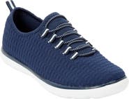 Comfortview The Cv Sport Ariya Textured Knit Slip On Sneaker