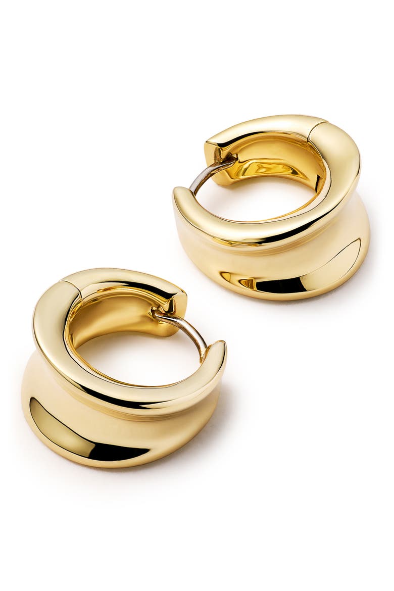 Wade Medium Hoop Earrings, Alternate, color, GOLD