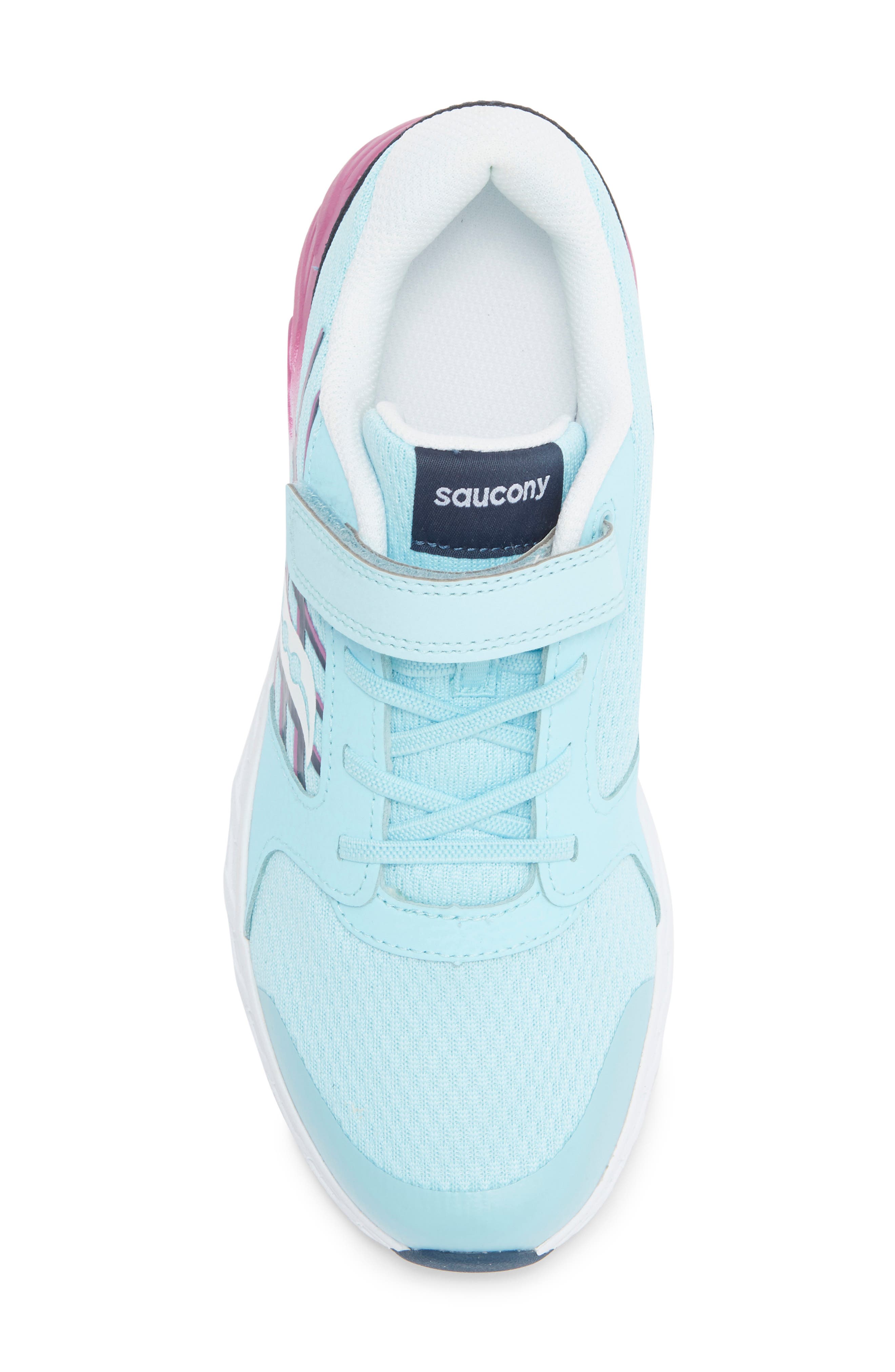 Saucony Kids' Wind A/C 2.0 Sneaker, Alternate, color, Blue/Pink