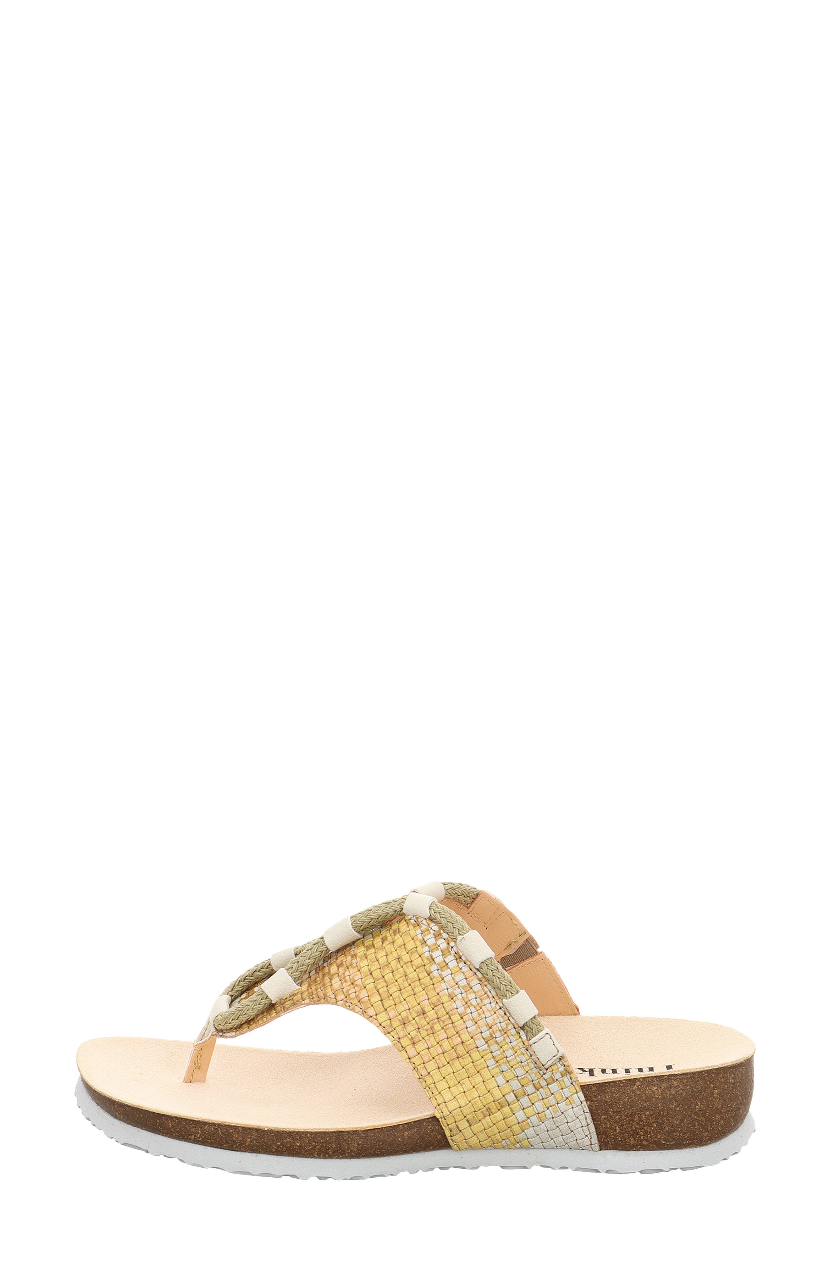 Think! Julia Rope Flip Flop, Alternate, color, Sand Combo