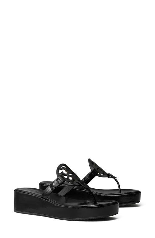 Tory Burch Miller Platform Wedge Flip Flop