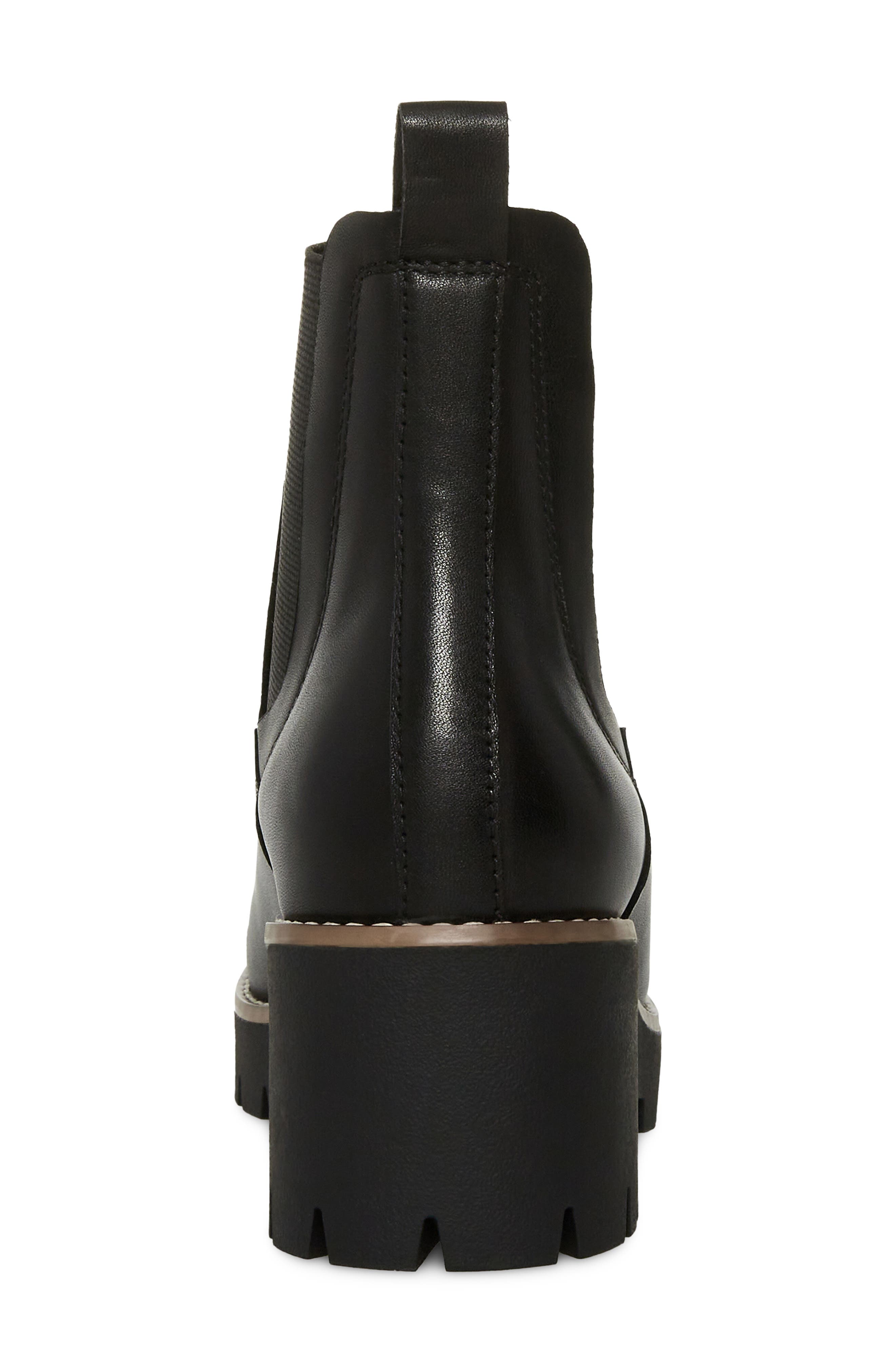 Donovan Waterproof Chelsea Boot, Alternate, color, BLACK LEATHER