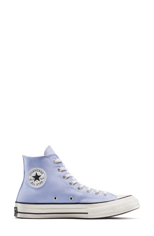 Converse Chuck 70 High-top Sneakeres In Blueberry Ice/egret/black
