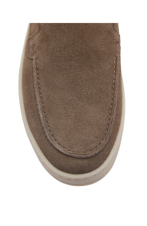 Mango Suede Loafer In Brown