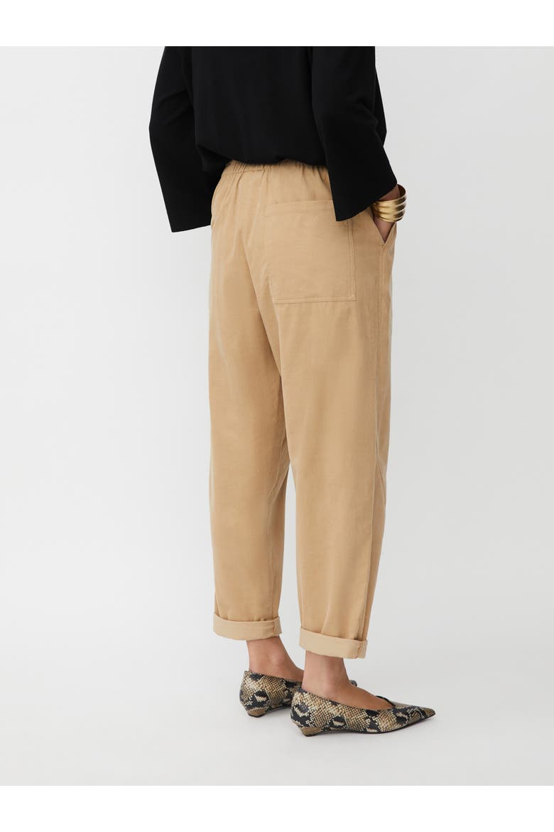 MaParastoo Corduroy Pants, Alternate, color, Travertine