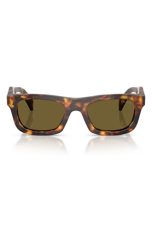 Prada 53mm Pillow Sunglasses In Burgundy