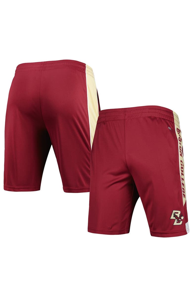 COLOSSEUM Men's Colosseum Maroon Boston College Eagles Pool Time Shorts, Main, color,