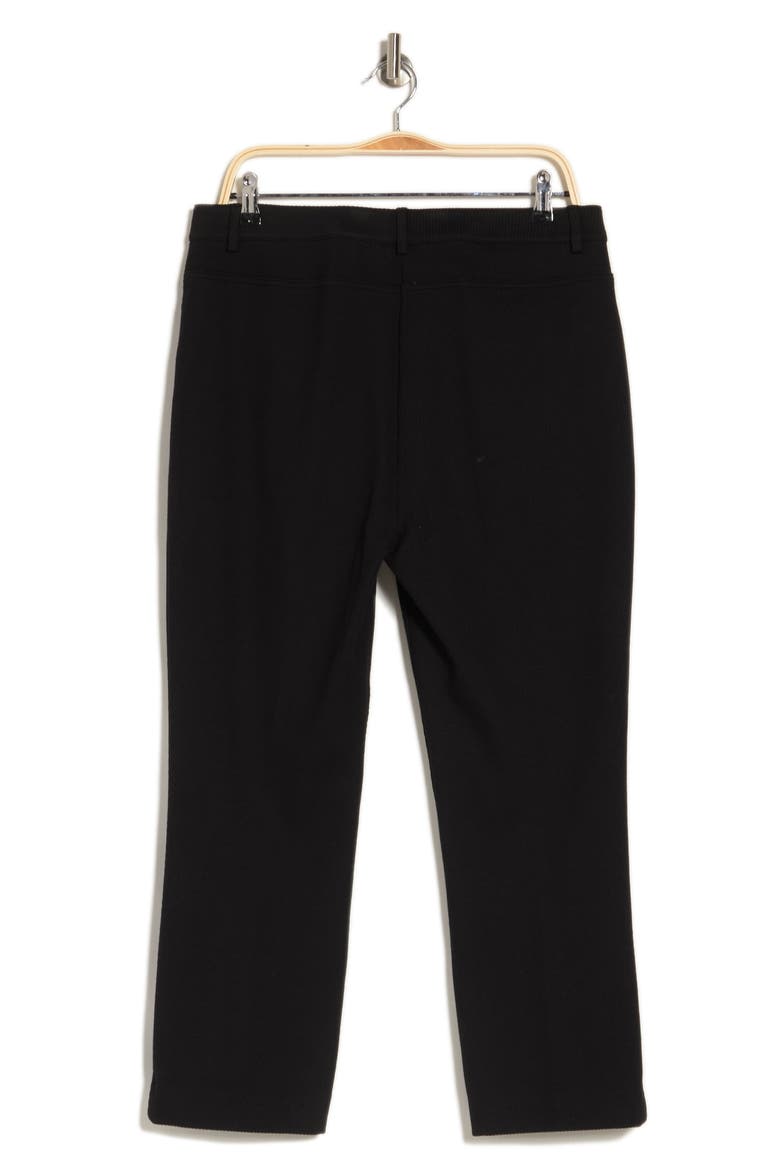 Stretch Straight Leg Jeans, Alternate, color, BLACK