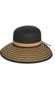 Nine West Colorblock Stripe Hat