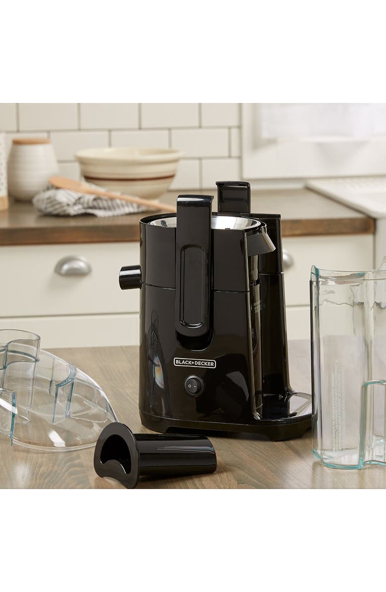 Black And Decker 28 Ounce Rapid Juice Extractor, Alternate, color, Black