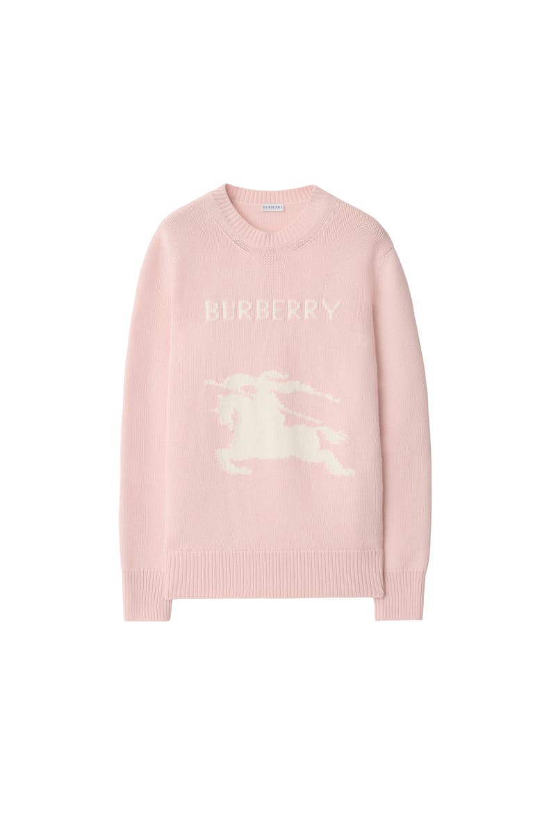 Knight Wool Cashmere Sweater, Alternate, color, Bouquet pink