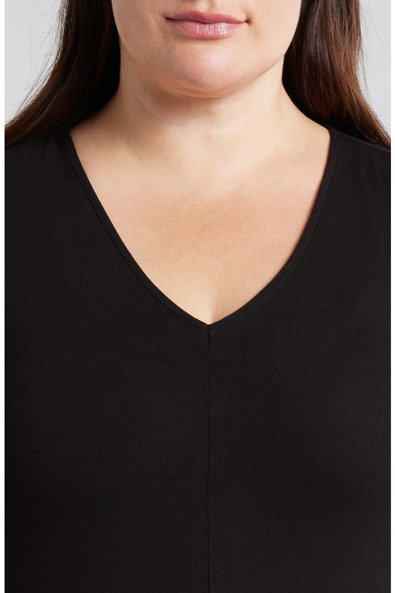 Claremont Midi Shift Dress, Alternate, color, BLACK