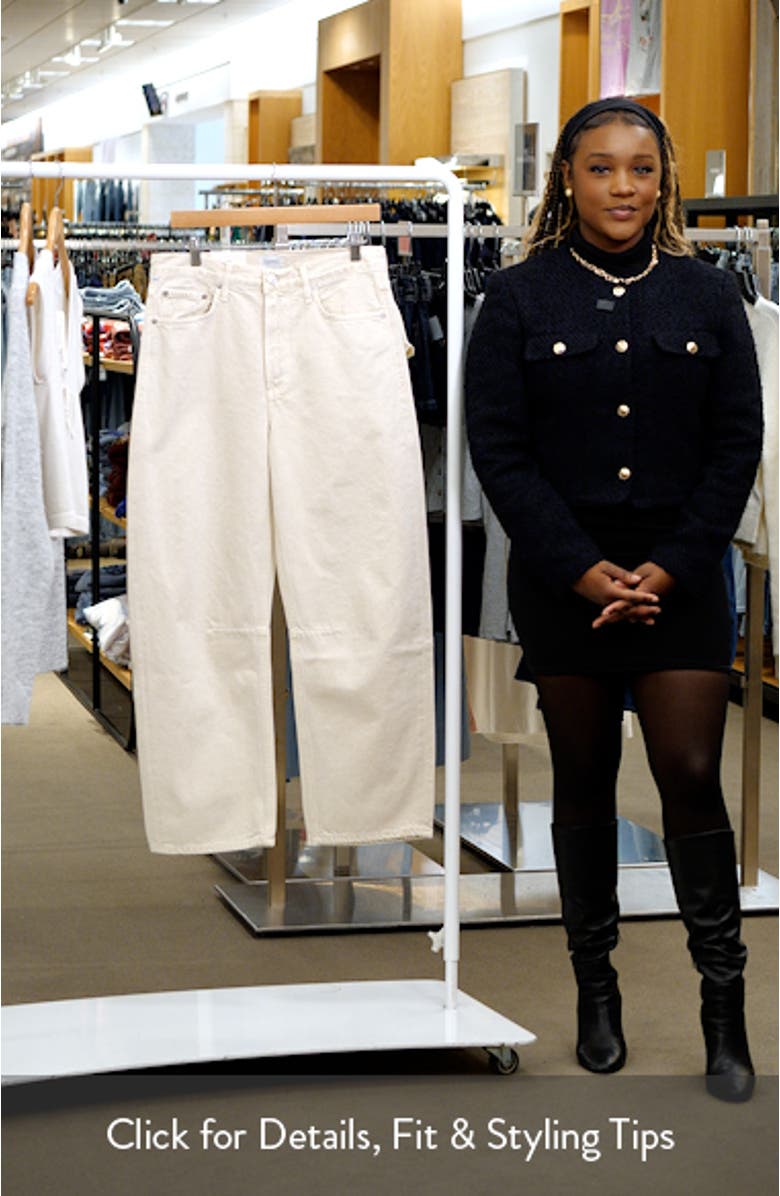 Miro High Waist Barrel Jeans, sales video thumbnail