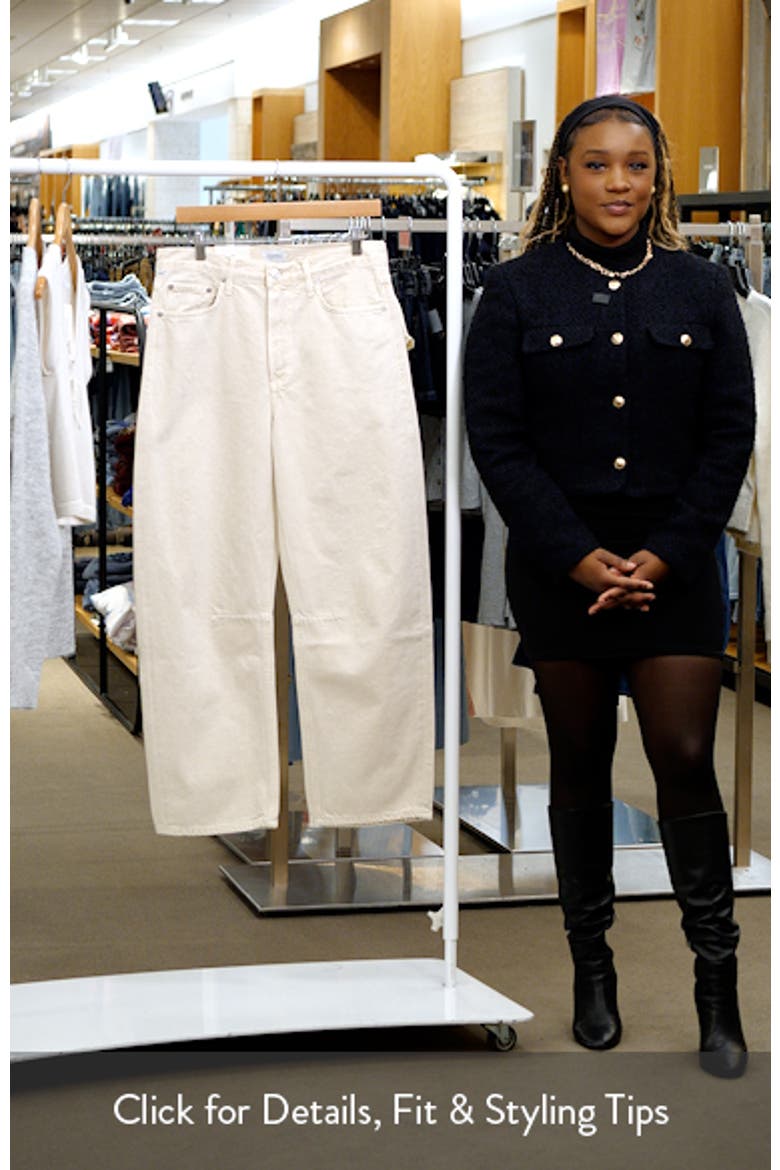 Miro High Waist Barrel Jeans video