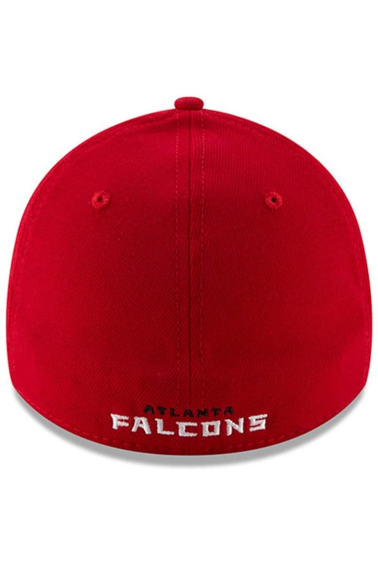 Men's New Era Red Atlanta Falcons 39THIRTY Flex Team Classic Hat, Alternate, color, Red