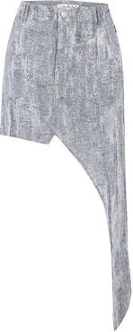 PCFG Cotton Free Heaven Cut Out Denim Skirt