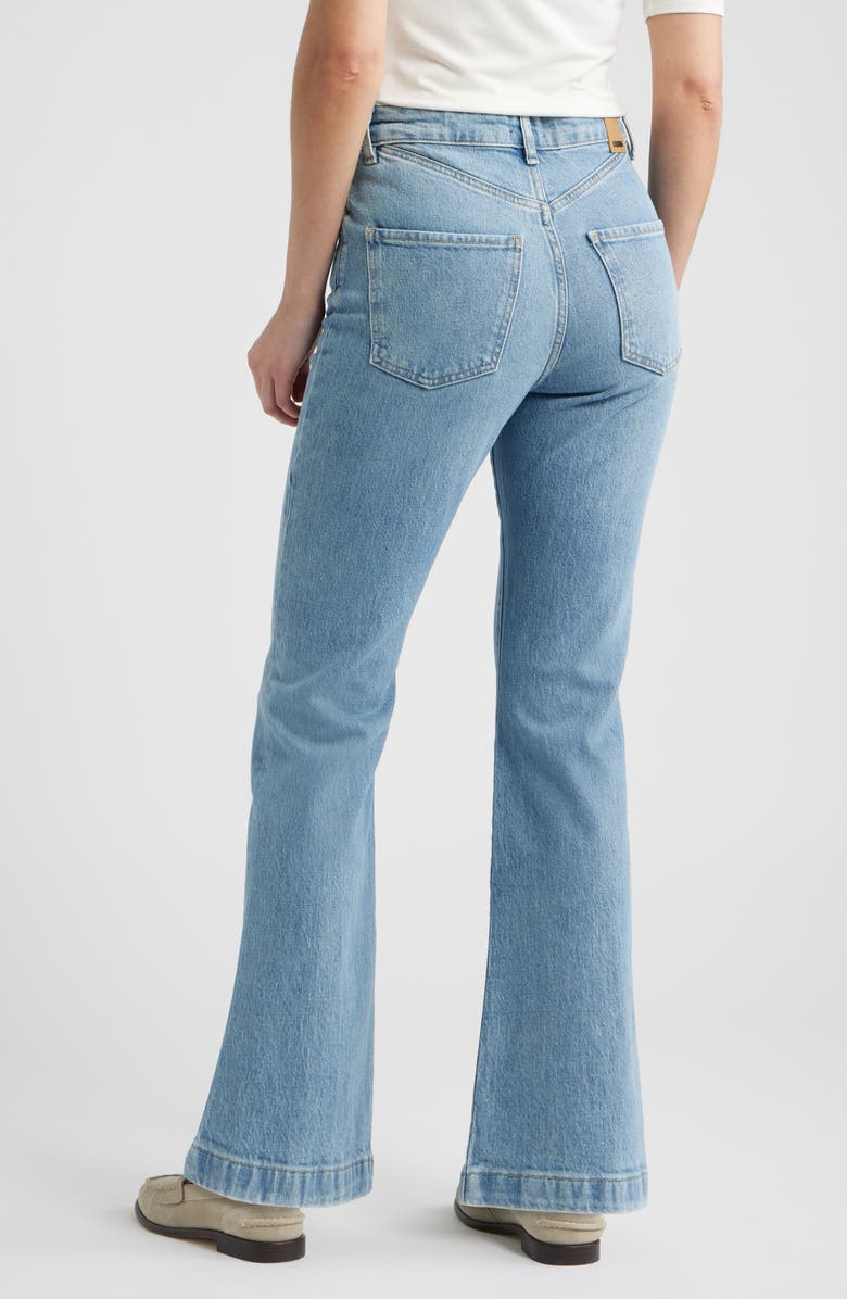 BOSS Lyris Hight Waist Bootcut Jeans, Alternate, color, Blue