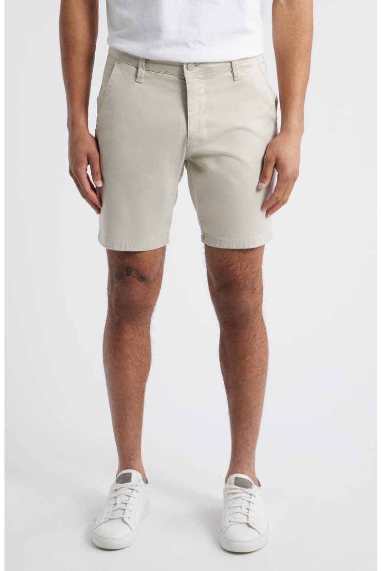 Arizona Slim Fit Flat Front CoolMax® Chino Shorts, Main, color, TAN COOLMAX