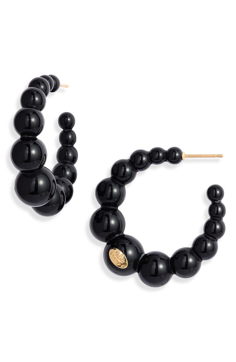 Gas Bijoux Creole Small Hoop Earrings, Main, color, 