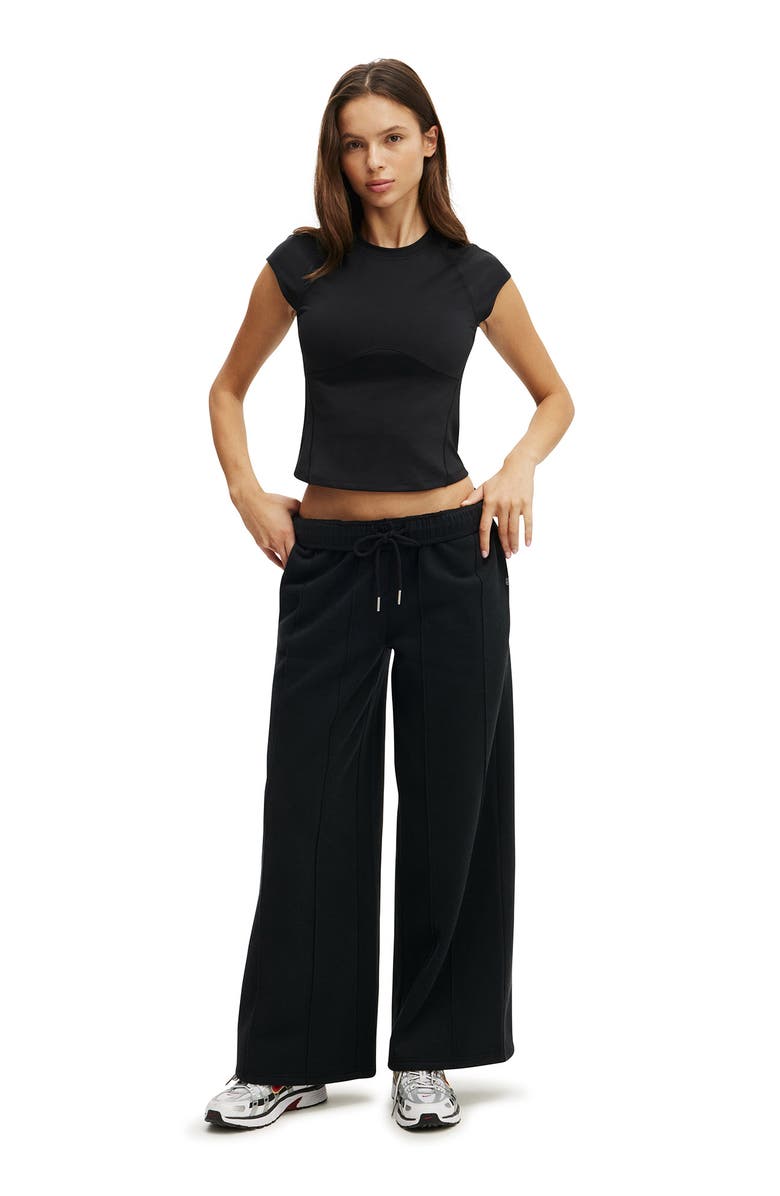 COTTON ON BODY Women's Active Workout Tshirt, Alternate, color, Black