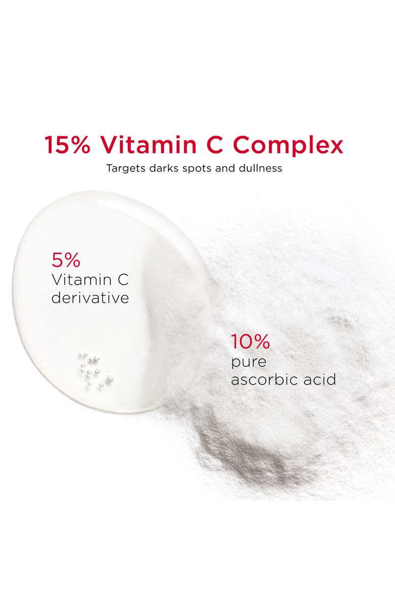 Clarins BRIGHT PLUS Fresh Ampoule 15% Vitamin C Serum, Alternate, color, 