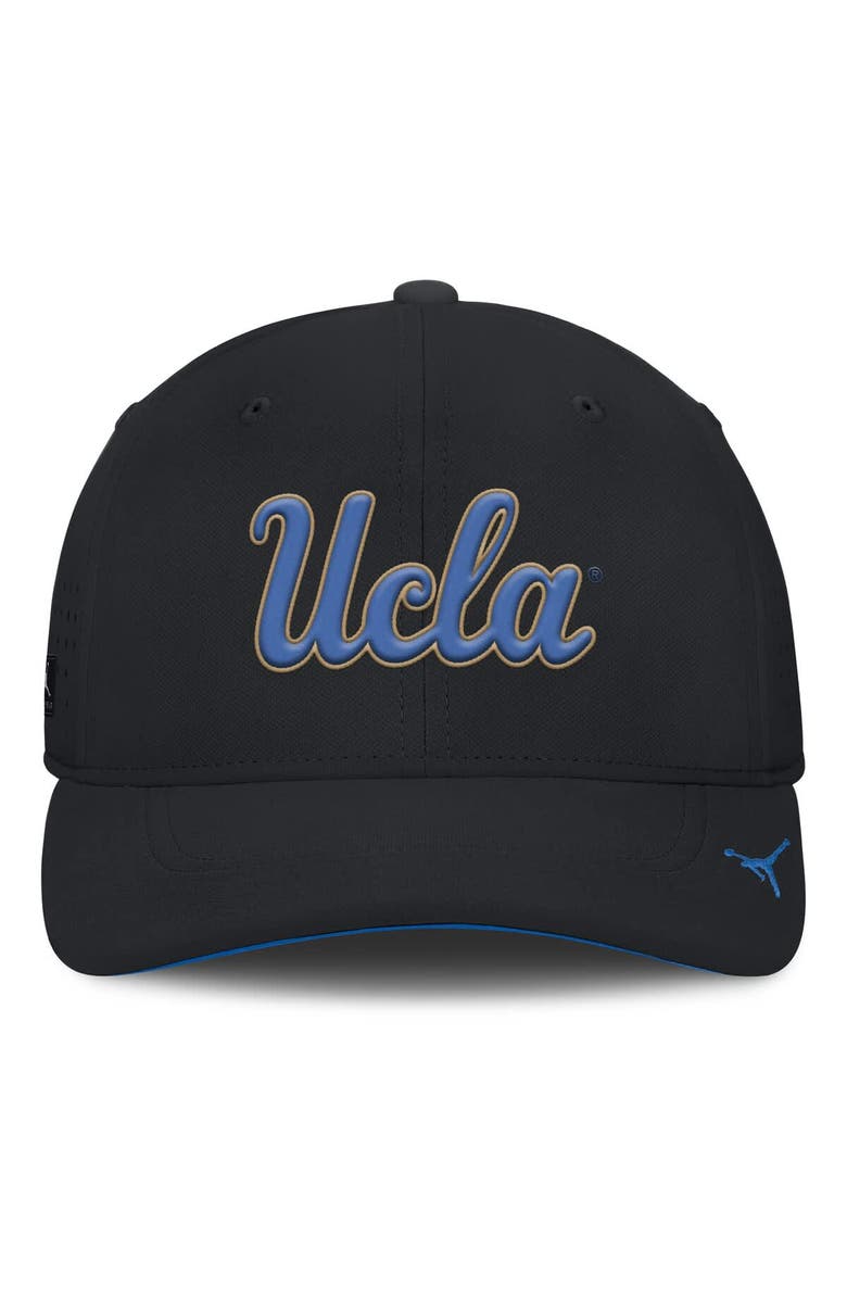 Jordan Brand Men's Jordan Brand Black UCLA Bruins 2025 On-Field Gameday Performance Flex Hat, Alternate, color,