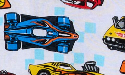 KOMAR KOMAR KIDS' HOT WHEELS 4-PIECE PAJAMAS SET