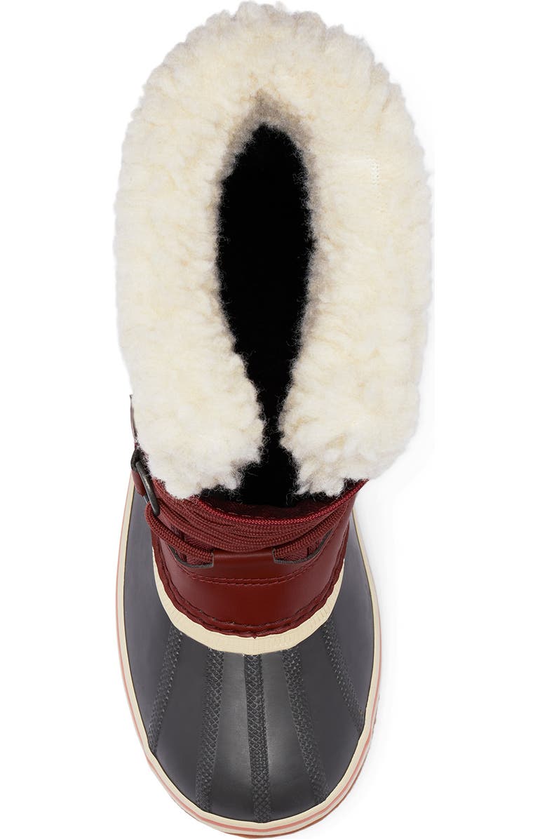 SOREL Winter Carnival Waterproof Boot, Alternate, color, Spice/ Gum 10