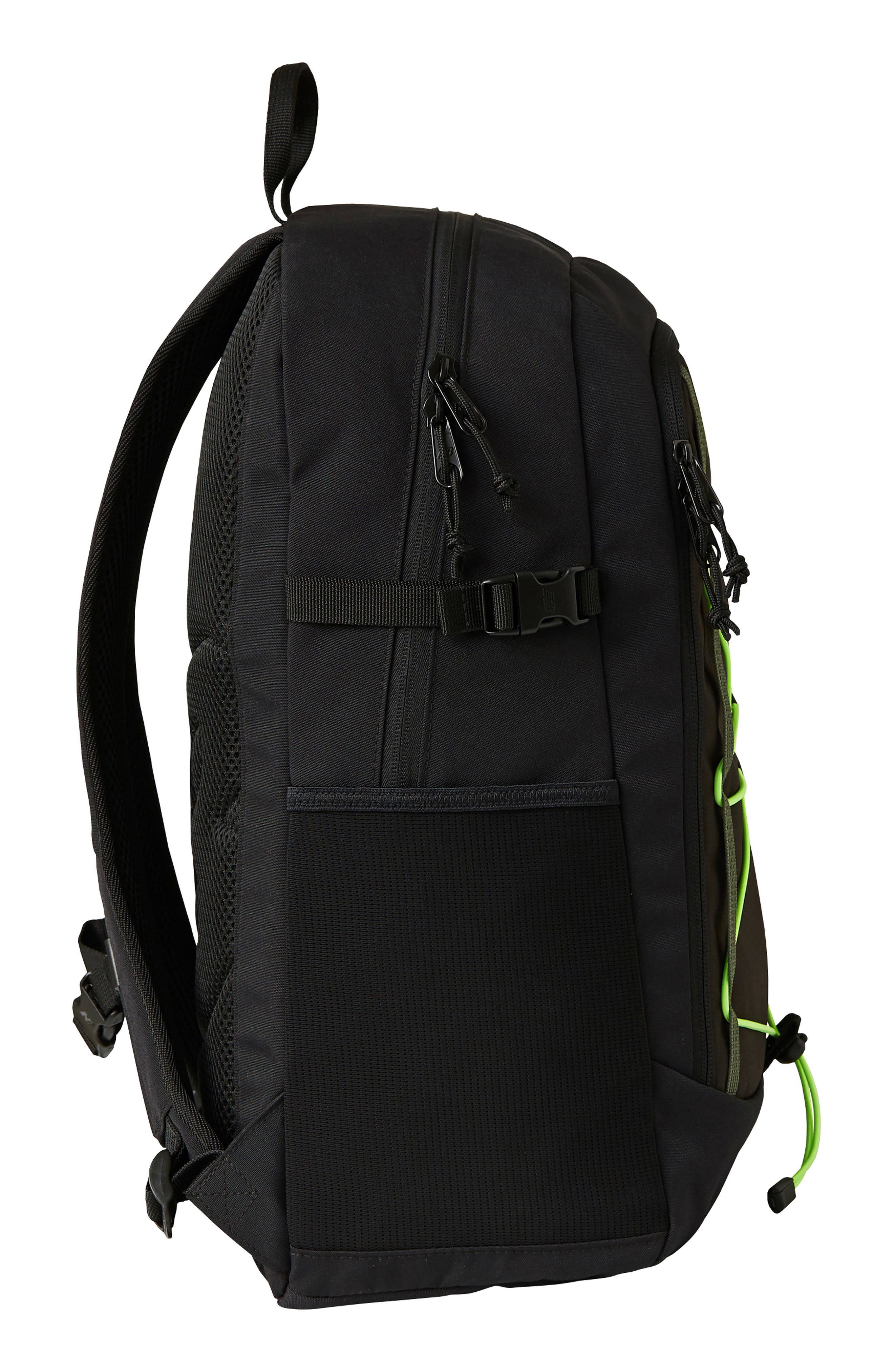 New Balance Terrain Bungee Backpack, Alternate, color, Green