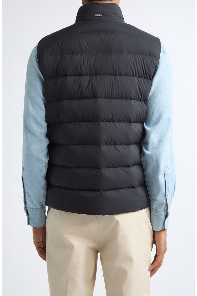 Legend Matte Nylon Down Puffer Vest, Alternate, color, 9300 BLACK