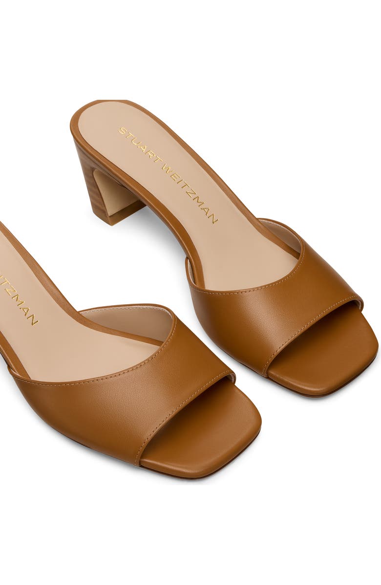 Stuart Weitzman Stassi Slide Sandal, Alternate, color, Boho Tan/ New Camel