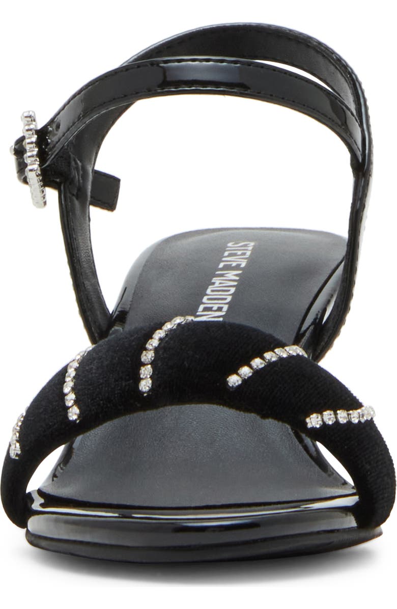 Steve Madden Jpatty Ankle Strap Sandal, Alternate, color, Black
