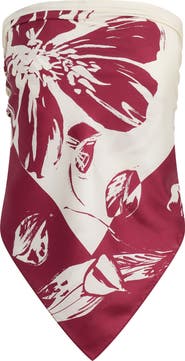 Favorite Daughter The Vintage Floral Silk Square Scarf