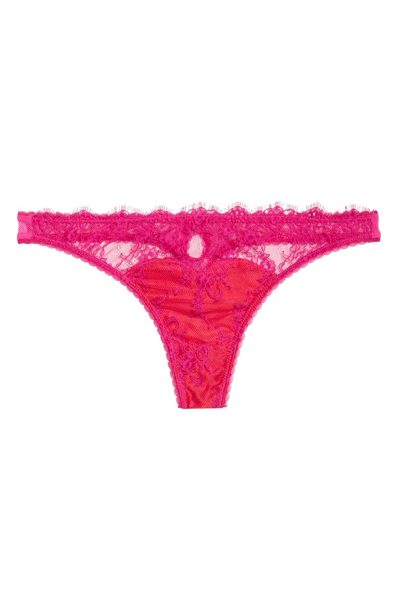 Dita Von Teese Zsa Zsa Thong, Alternate, color, Magenta
