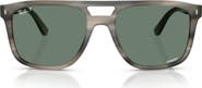 Ray-Ban 58mm Polarized Square Sunglasses