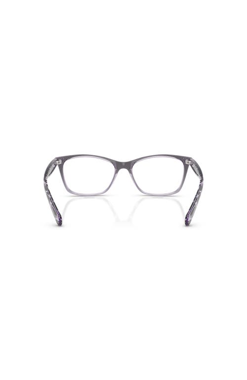 Ralph 52mm Cat Eye Optical Glasses In Gray