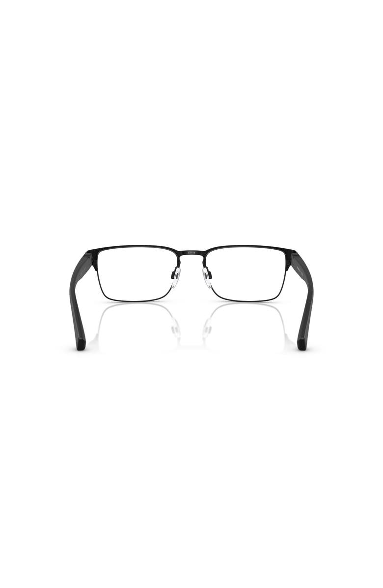 Emporio Armani 55mm Square optical glasses, Alternate, color, Black