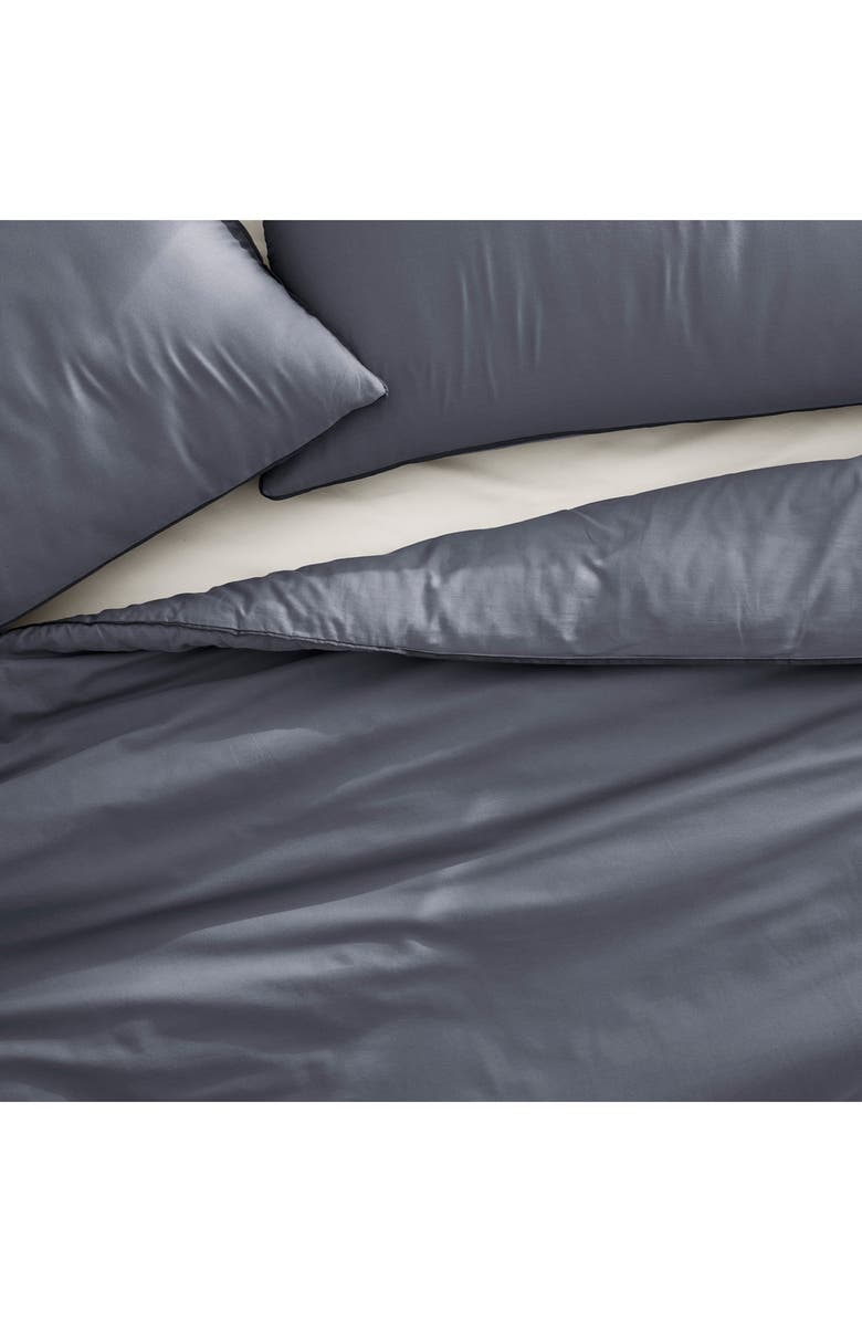 Boll & Branch Organic Cotton Comforter & Sham Set, Alternate, color, Mineral