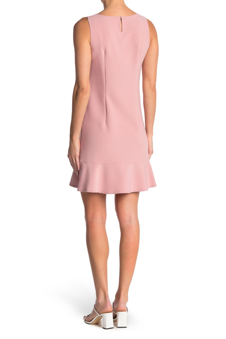 Solid Sleeveless Shift Dress, Alternate, color, PINK